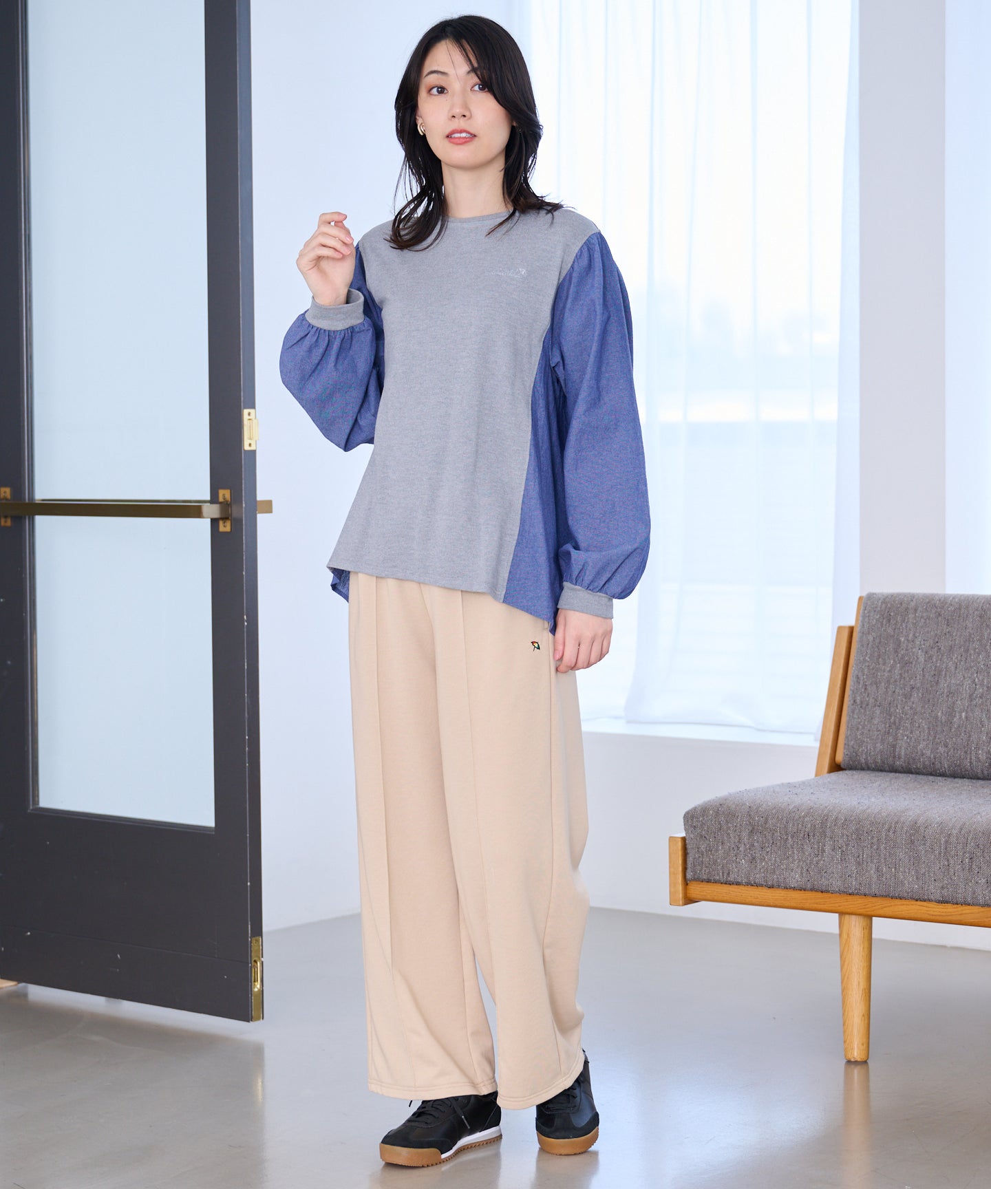 Arnold Palmer マシュマロ天竺 ドッキングプルオーバー